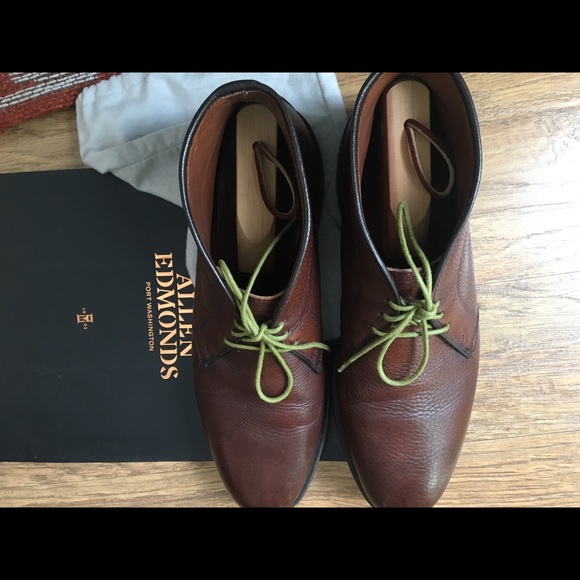Allen Edmonds Malvern 10.5 D Brown chukka boots - Picture 3 of 8